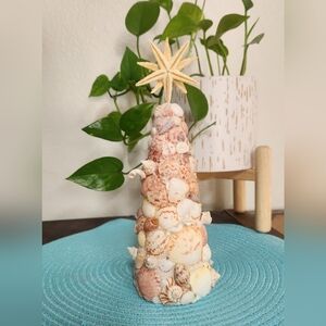 Sea Shell Beach Theme Christmas Tree Florida Seashells!